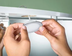 Zestaw opraw meblowych do wbudowania EBL SET 3x2,5W 3x180lm 4000K 12V chrom / tworzywo sztuczne (PL93123) - PAULMANN