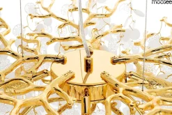 Złota lampa wisząca RIVIERA 60 (MSE010100391) - Moosee