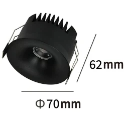 Zyra oczko czarne (LP-1606/1RS BK) - Light Prestige